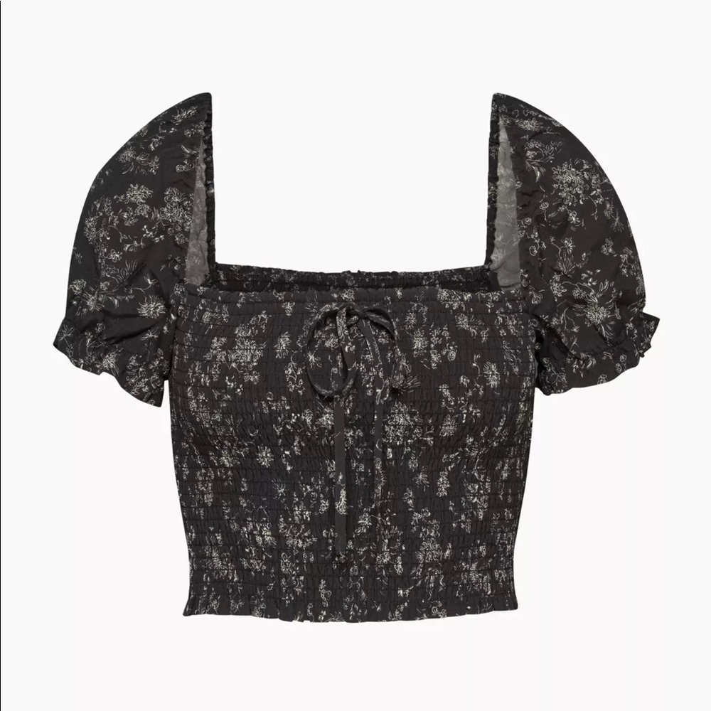 Wilfred smocked blouse
